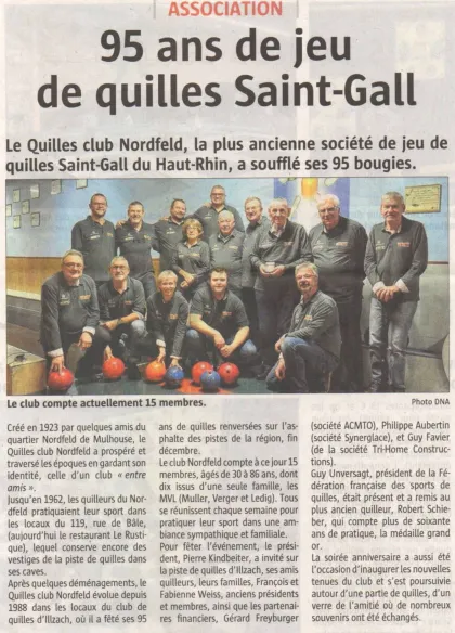 2018 - 95 Ans du Nordfeld — photo 3