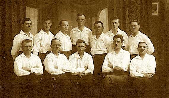 Le Quilles Club Nordfel en 1923