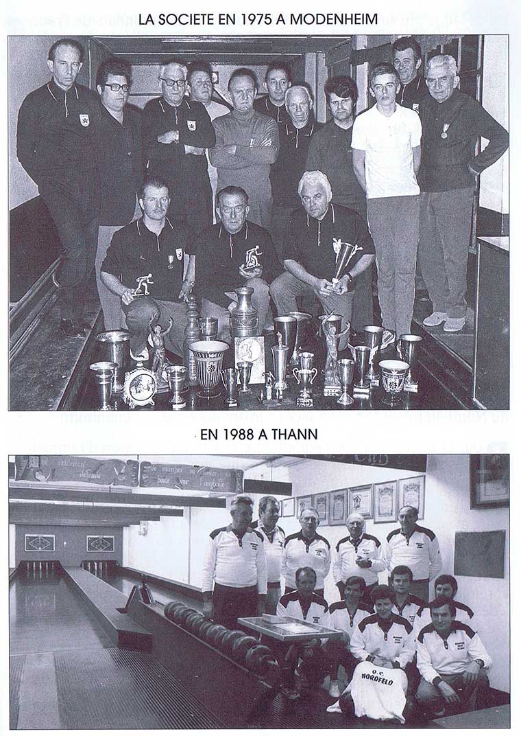 Equipe Nordfeld en 1975 et en 1988