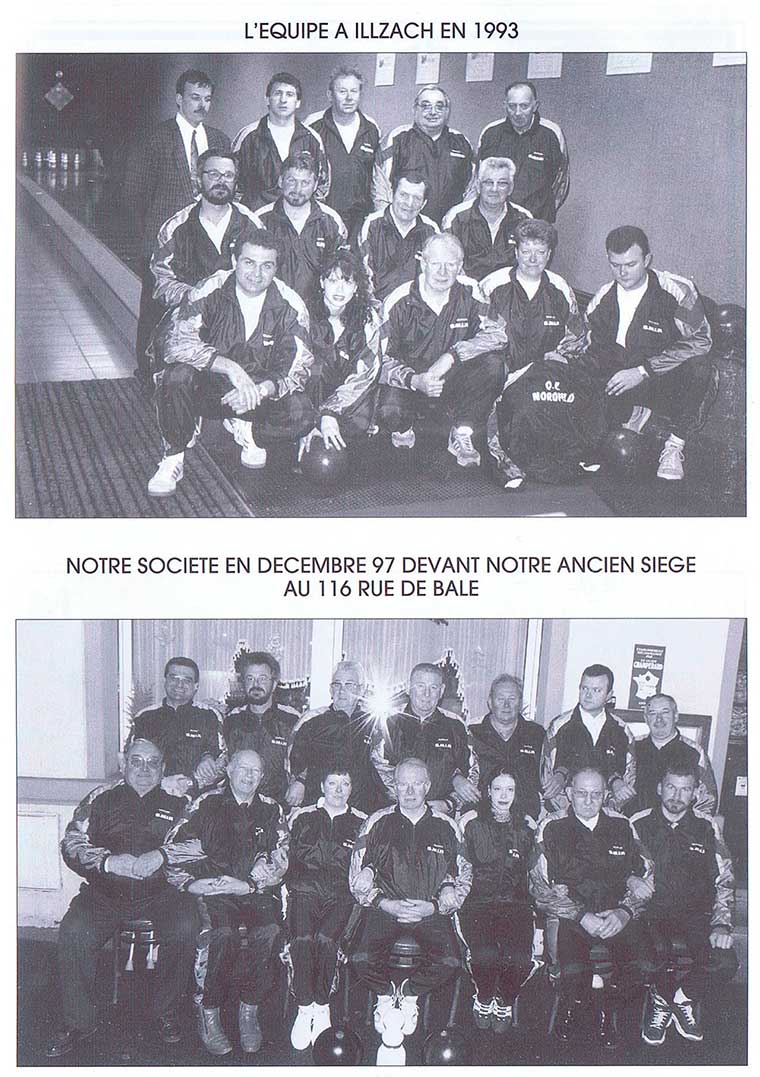 Equipe Nordfeld en 1993 et 1997
